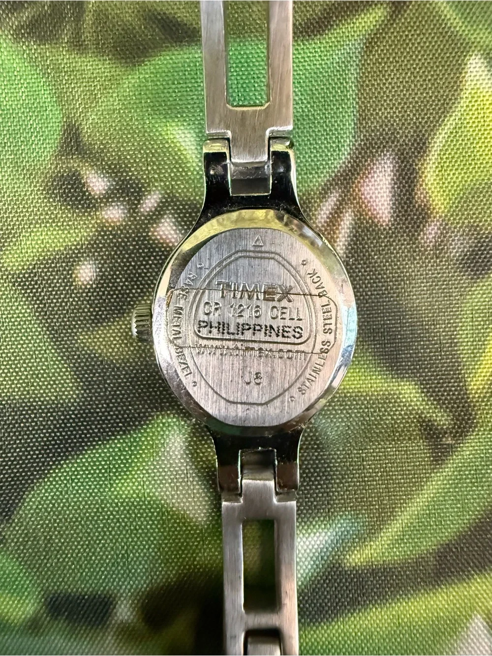 Timex Silver Watch and Link Bracelet